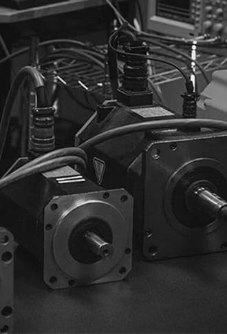 Technician with electric motor